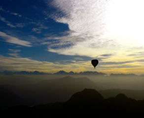 Château d’Oex and Balloon Festival